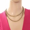 GOLD CHAIN NECKLACE celebrity STAINLESS STEEL